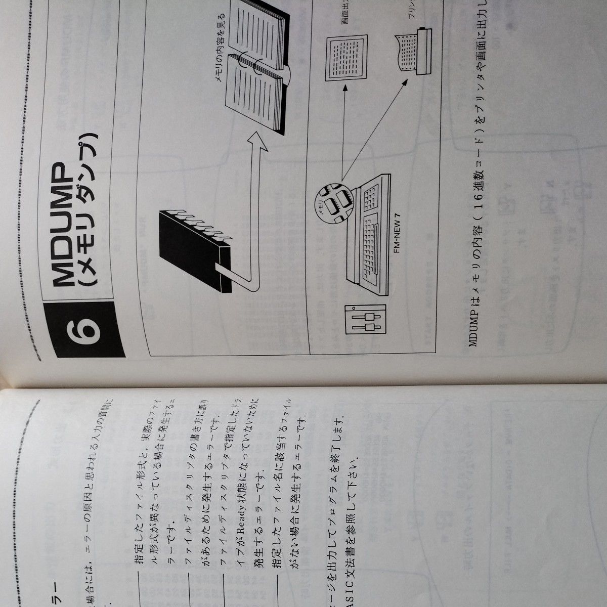 富士通 MICRO 7 (FM-7) 付属ユーザーズマニュアル システムディスク　セット5冊 F-BASIC Ver3.0 文法書