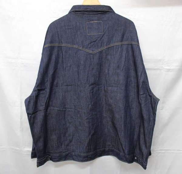 ◆ 極美品 Levi's / リーバイス 定価：￥15.400 ウエスタン トラッカージャケット ダークインディゴ A57860000 表記サイズ：XL 145361_画像2