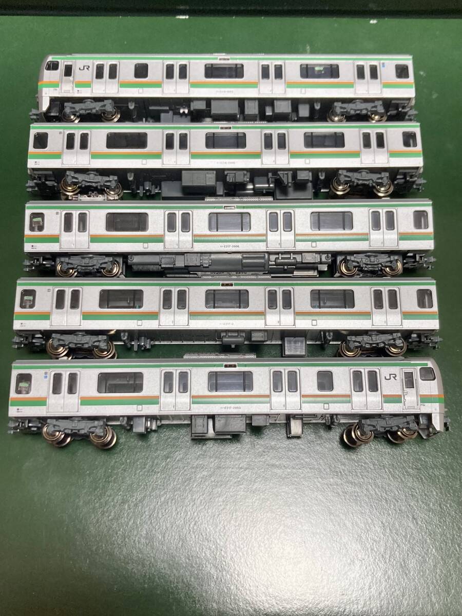 KATO E217系 東海道線 付属 5両セット 10-569 カトー の画像3