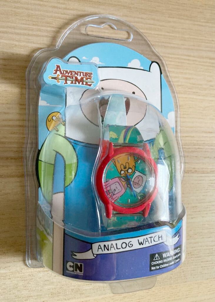  adventure time Adventure Time analogue watch wristwatch unopened goods (Cartoon Network fins J kDEADPOOL dead pool )