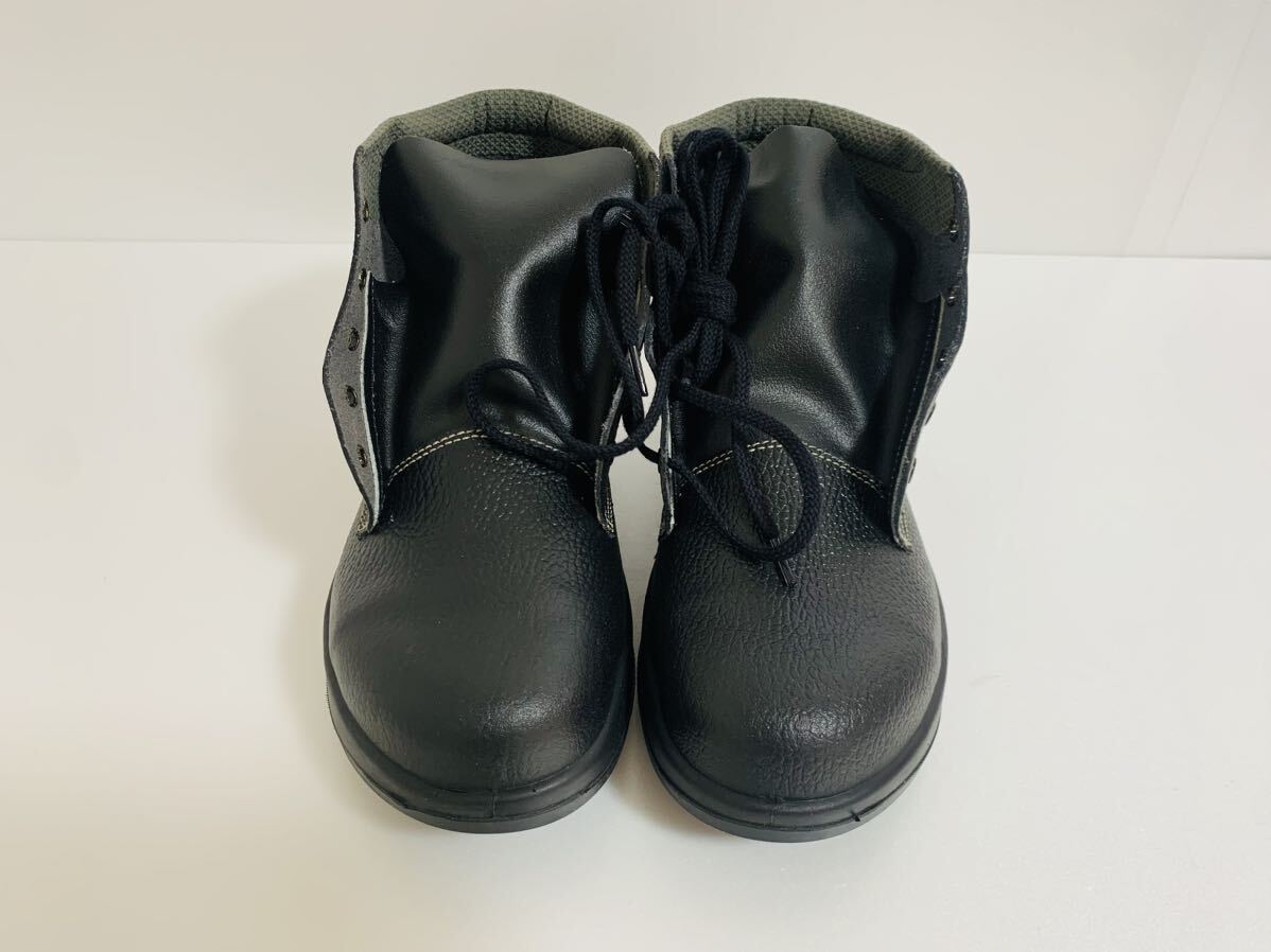 Simon シモン 安全靴 AW22 24.5cm 牛革 ブラック 未使用品 EEE 3E 外装箱に傷みありの画像2
