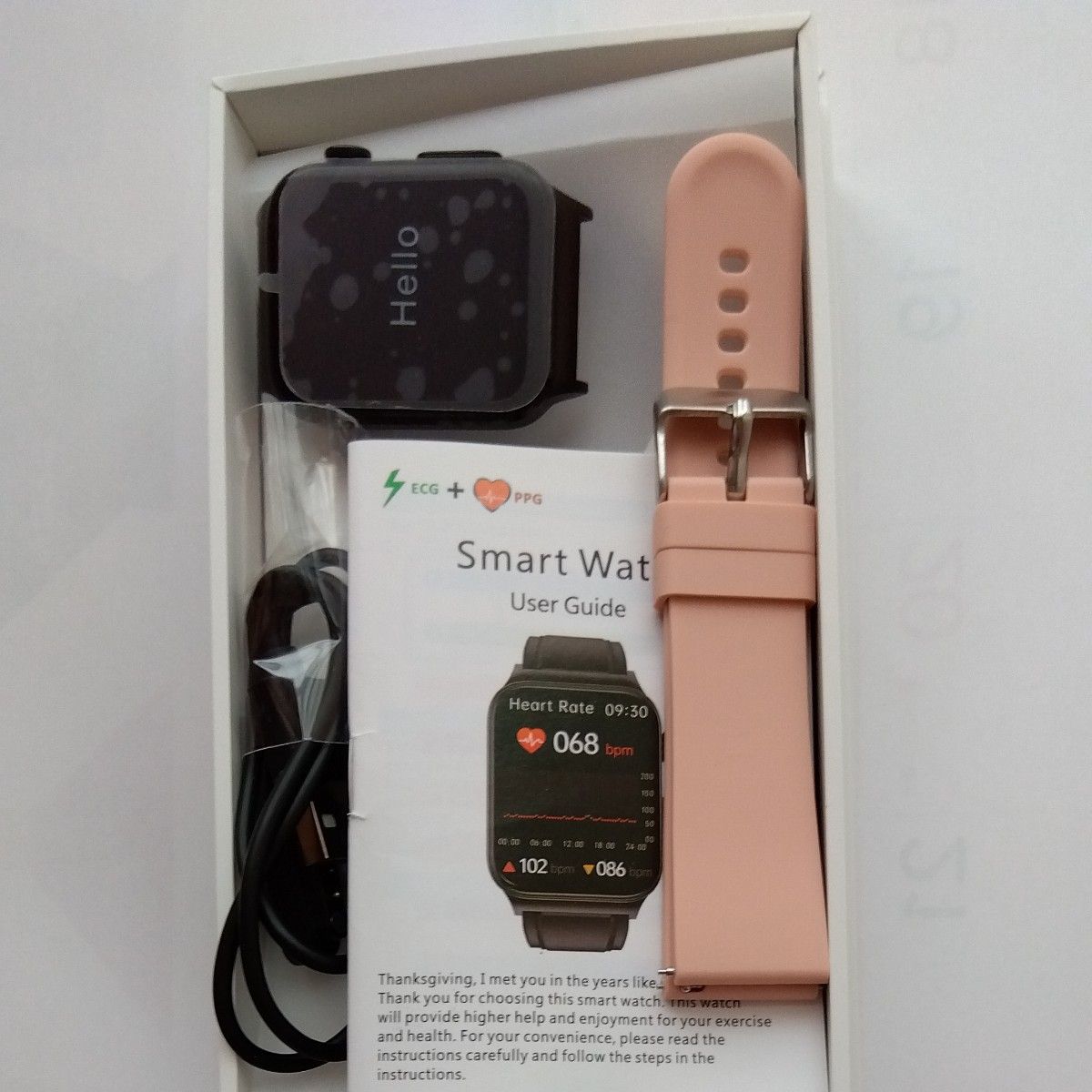 スマートウォッチ 日本製センサー 心電図ECG+PPT 血糖値 体温 高精度心拍数 血圧測定 血中酸素 歩数計 24時間健康管理 