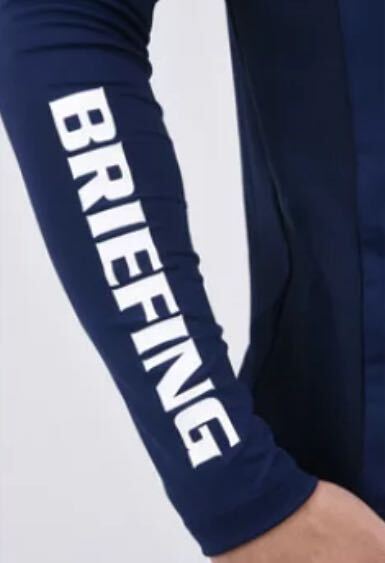 ★BRIEFING GOLF ブリーフィング★MENS UNDER SHIRT アンダーシャツ ネイビー XL 未使用の画像4