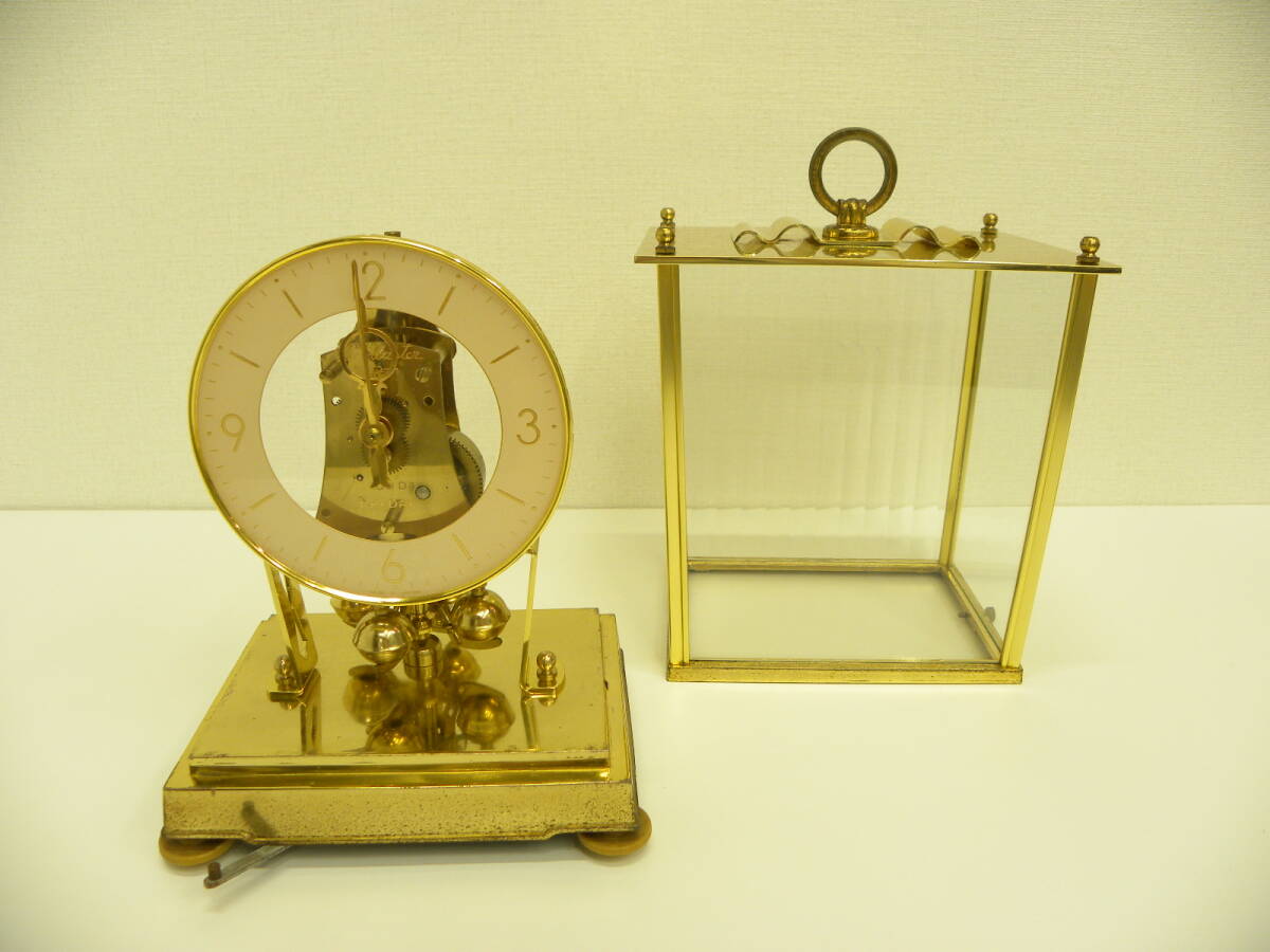 時計祭 ニューマスター 100DAY ゼンマイ式 置き時計 手巻き 振り子 New Master No.151 置時計の画像1