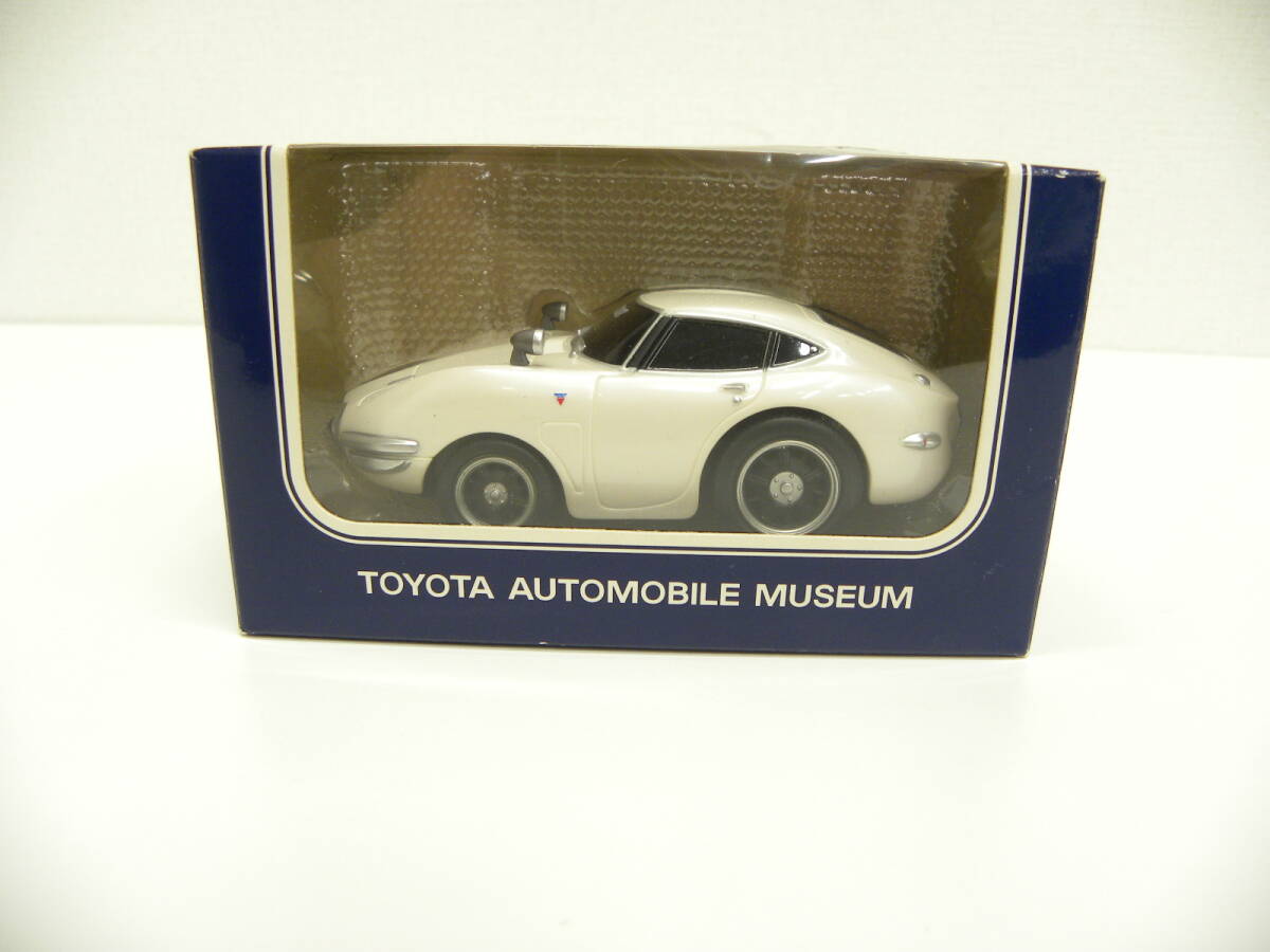 玩具祭 トヨタ博物館 オリジナルプルバックカー 2000GT ホワイト TOYOTA AUTOMOBILE MUSEUM ORIGINAL PULLBACK CARの画像1
