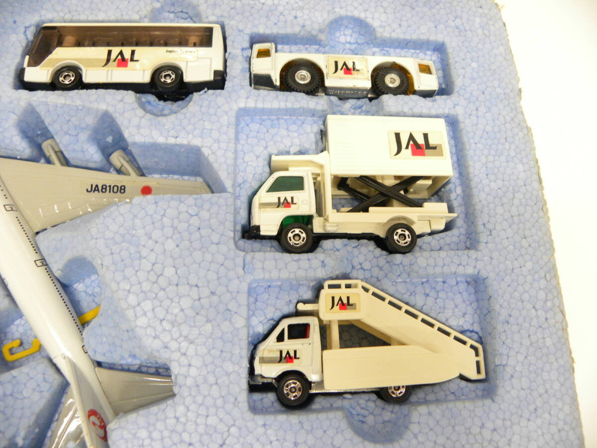 玩具祭 トミー トミカ JAL ジャンボ エアポート セット 日本航空 TOMY Japan Airlinesの画像3