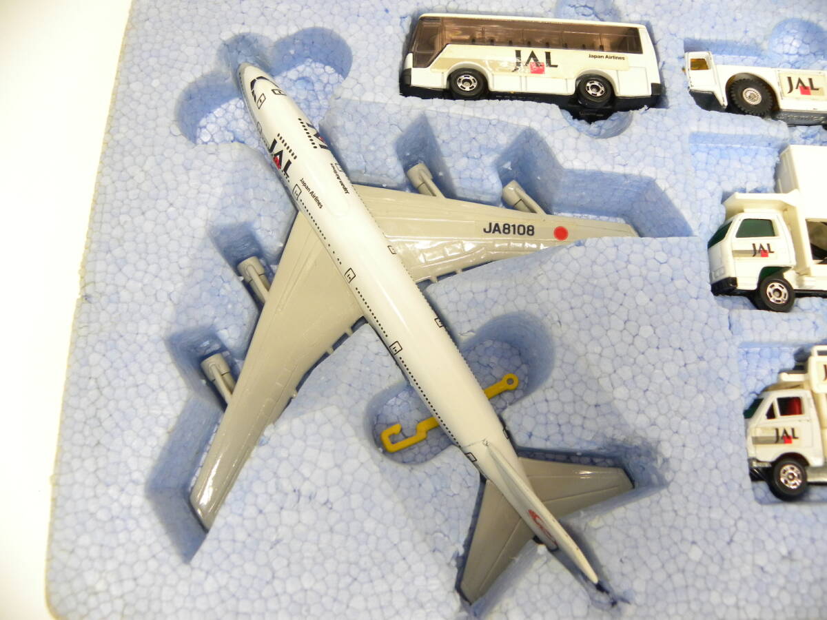 玩具祭 トミー トミカ JAL ジャンボ エアポート セット 日本航空 TOMY Japan Airlinesの画像2