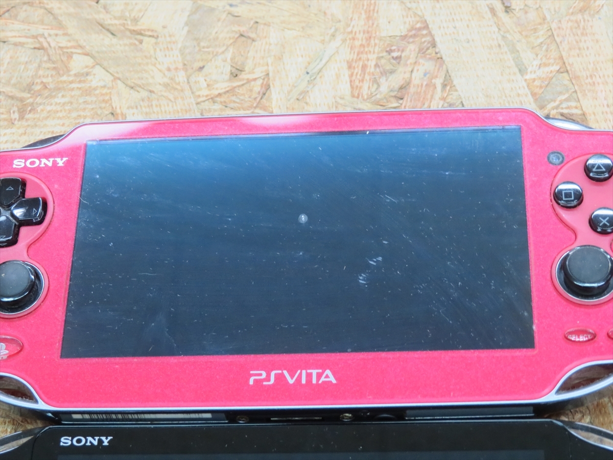 完全ジャンク品 PlayStation Vita 本体のみ 計4台セット PCH-1000/1100/2000 送料無料c6の画像3