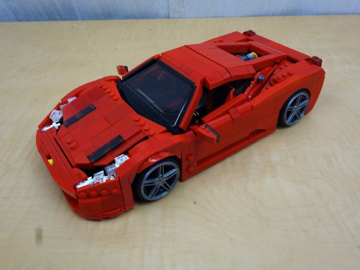 LEGO レゴ 互換品 Ferrari フェラーリ458 パーツ数1223の画像2