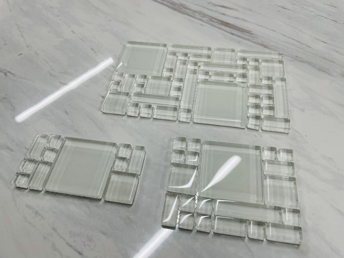 ガラスモザイクタイル DIY素材 インテリア素材 タイル_画像8