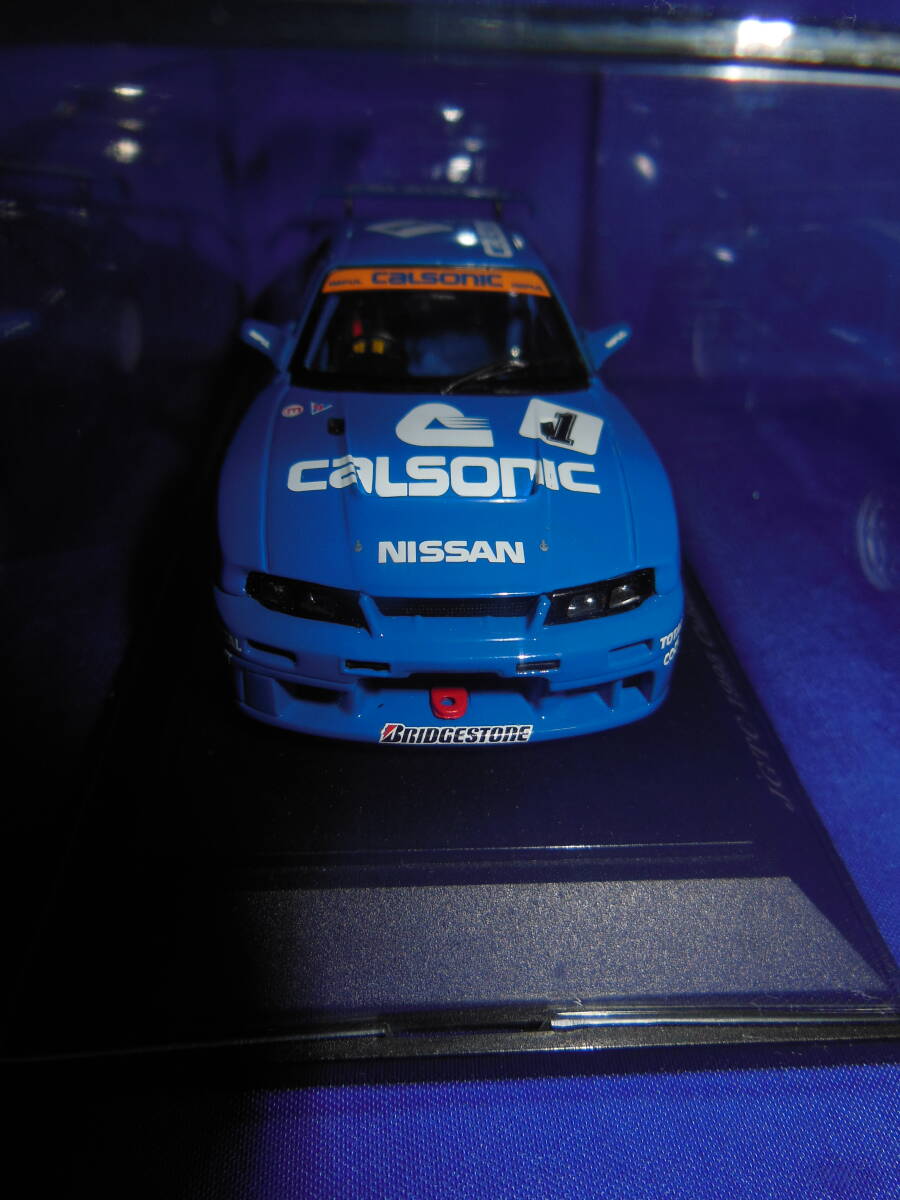 1/43　日産　R33　GT-R　CALSONIC　SKYLINE　1995年　GT500　R33デビューモデル　♯１　星野一義　影山正彦　EBBRO_画像9