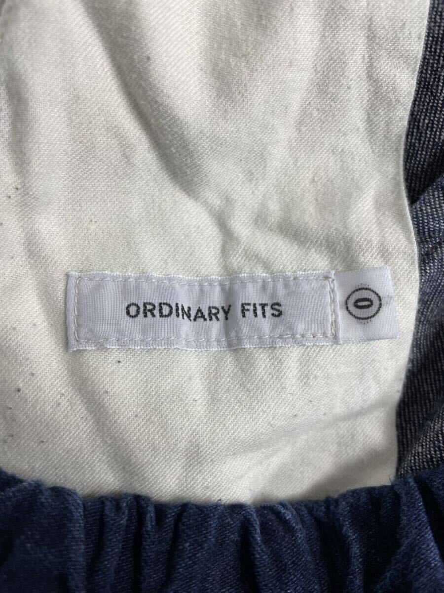 ORDINARY FITS オーディナリーフィッツ　レディース　ネイビー ワイド　パンツ　ボトムス_画像3