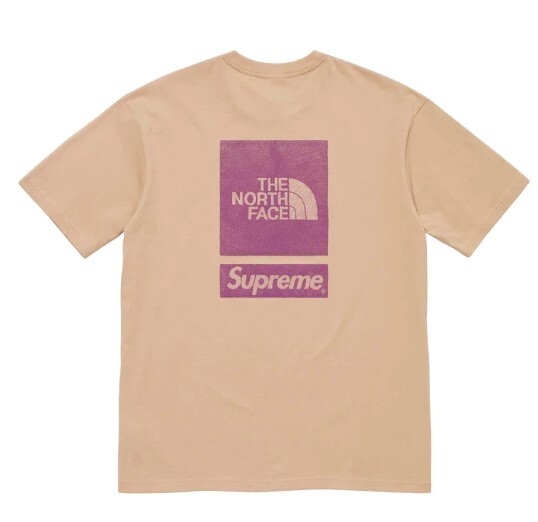 2024ss Supreme シュプリーム The North Face S/S Top Tee ノースフェイス Khaki カーキ M サイズ 新品 未使用 正規品 Tシャツ Box Logo _画像1