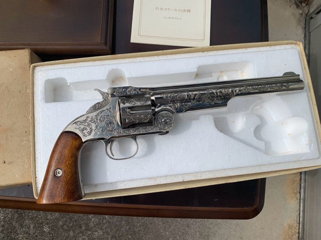 THE WYATT EARP .44 REVOLVER 20029 ワイアット アープ 44 リボルバー モデルガン THE FRANKLIN MINT フランクリンミント 