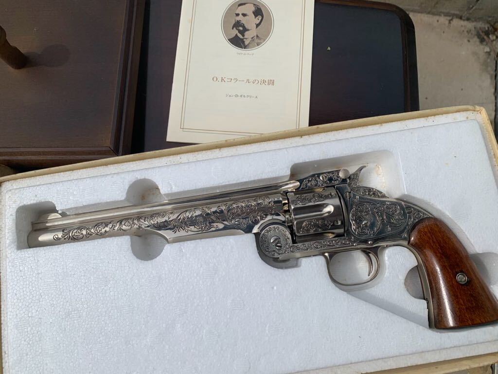 THE WYATT EARP .44 REVOLVER 20029 ワイアット アープ 44 リボルバー モデルガン THE FRANKLIN MINT フランクリンミント 