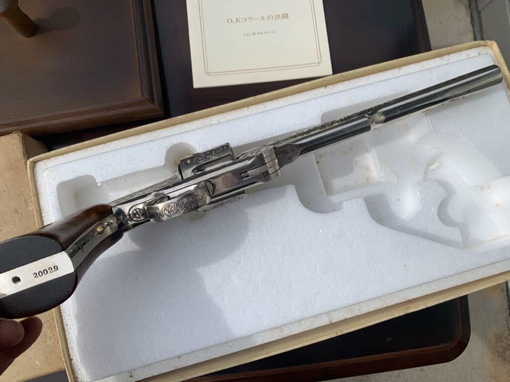 THE WYATT EARP .44 REVOLVER 20029 ワイアット アープ 44 リボルバー モデルガン THE FRANKLIN MINT フランクリンミント 