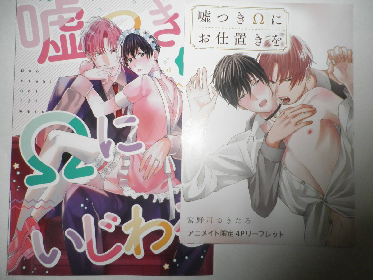  J庭 嘘つきΩにお仕置きを 番外編 同人誌 嘘つきΩにいじわる　宮野川ゆきたろ_画像1