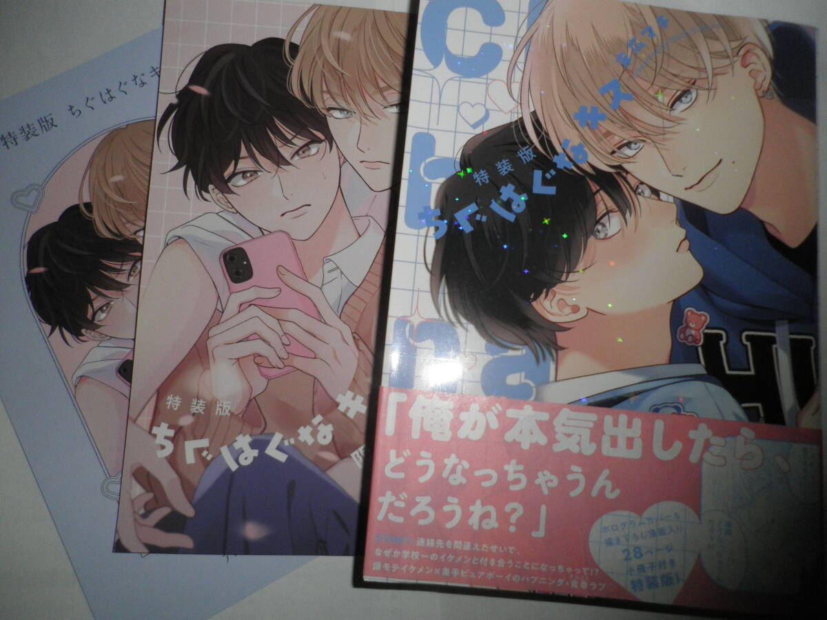 アニメイトリーフレット付 ちぐはぐなキス 特装版小冊子付 スマートレター可 末広マチ の画像1