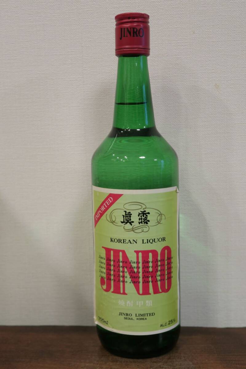 焼酎甲類 韓国焼酎「眞露」ジンロ JINRO 大韓民国の画像1