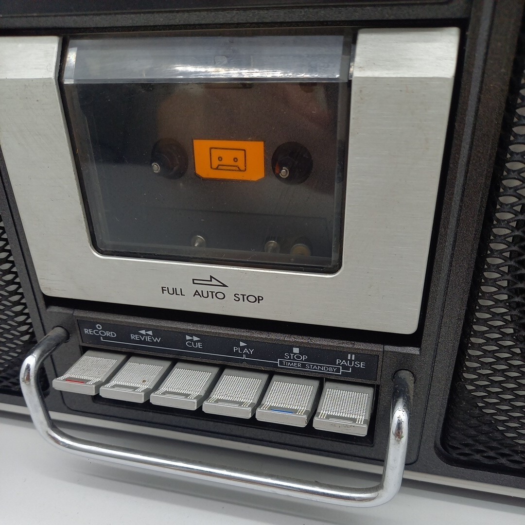 [ б/у товар ]Victor Victor RC-838 магнитола Showa Retro электризация OK радио стерео кассета магнитофон 