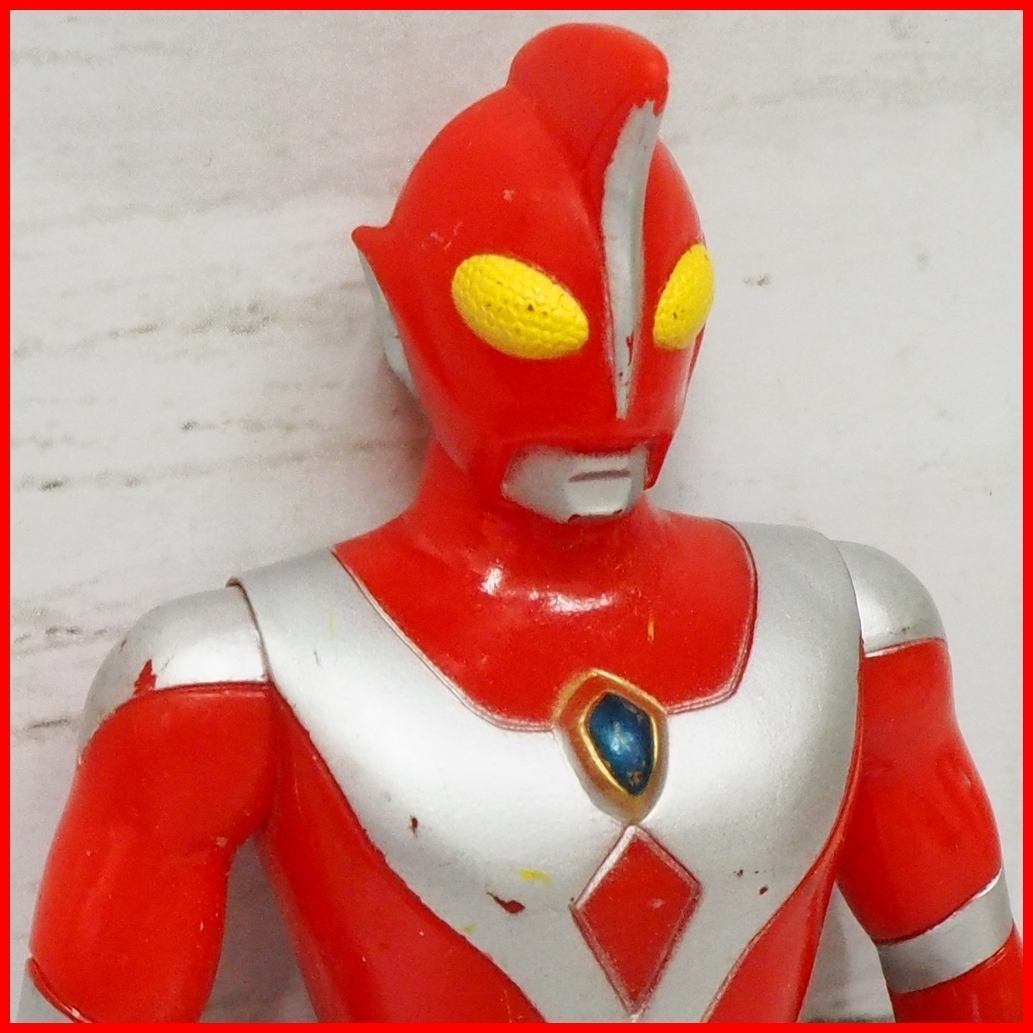 日本製UHSソフビ【ウルトラマン ゼアス】1996金型ウルトラ ヒーロー シリーズ■BANDAIバンダイ【中古】送料込_画像1