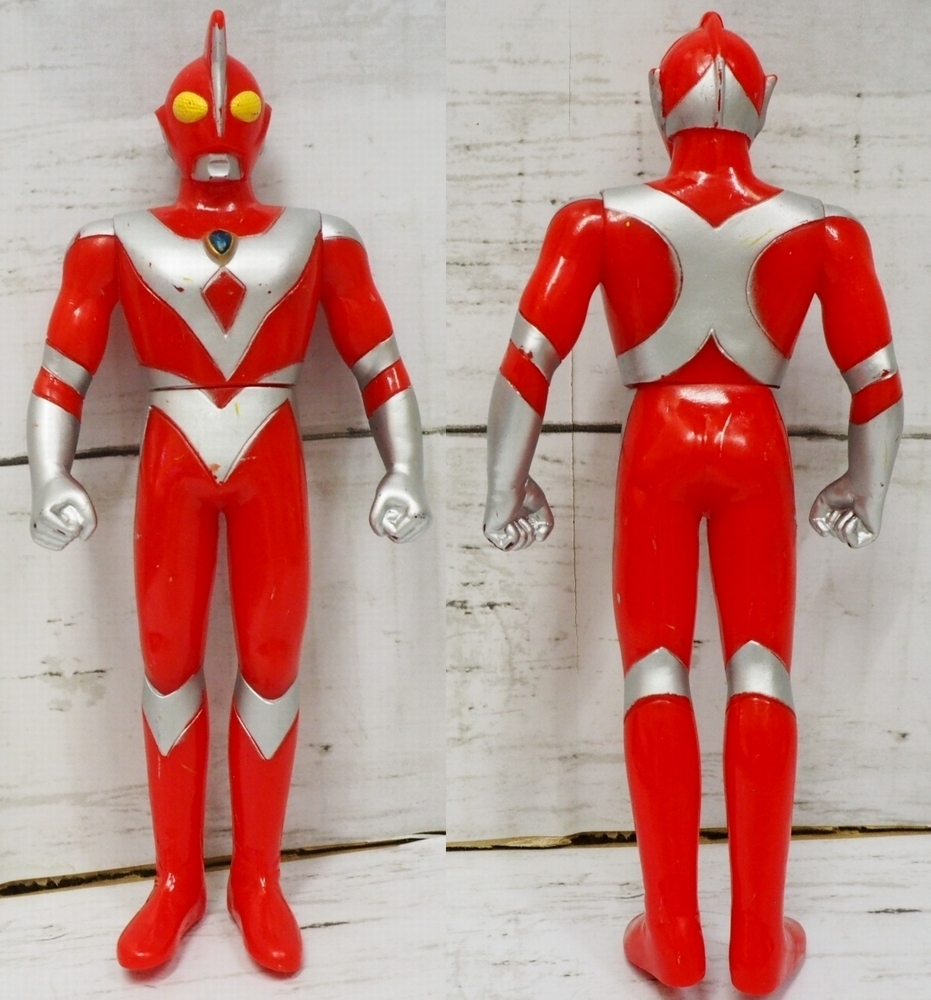 日本製UHSソフビ【ウルトラマン ゼアス】1996金型ウルトラ ヒーロー シリーズ■BANDAIバンダイ【中古】送料込_画像2