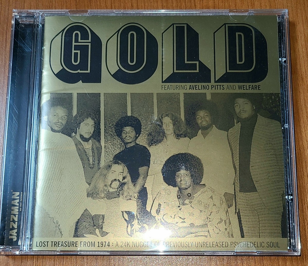 レア廃盤～RARE GROOVE ゴールドGOLD: LOST TREASURE FROM 1974: A 24K NUGGET OF PREVIOUSLY UNRELEASED PSYCHEDELIC SOUL GOLD 輸入盤CD_画像1