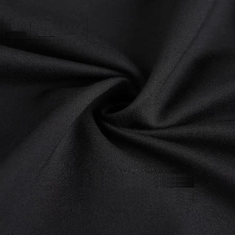 サルエル パンツ 無地 2XLサイズ ブラック 九分 メンズ レディース テーパード ストレッチ ワイドパンツ ゆったりパンツ 黒の画像6