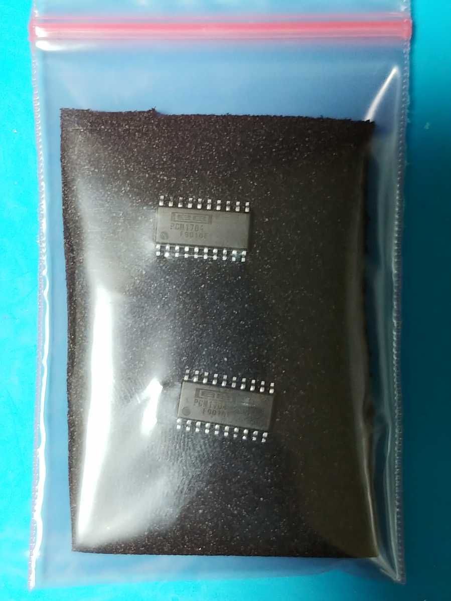PCM1704 Burr-Brown社 1セット(PCM1704×2個) 中古(DAC基盤 PCM1704 Burr-Brown社 1セット(PCM1704×2個) 中古(DAC基盤