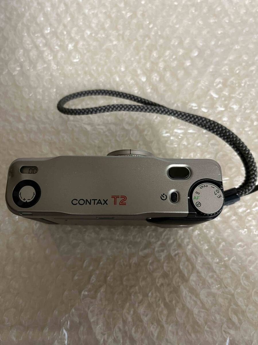 【1円スタート】CONTAX コンタックス T2 Carl Zeiss Sonnar f2.8 38mm フィルムカメラ ジャンク扱いの画像6