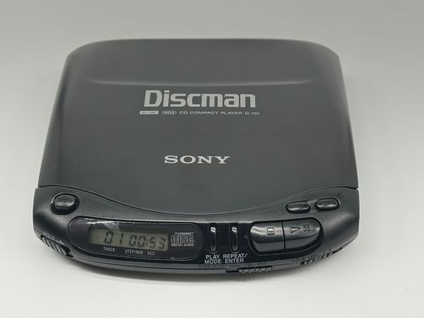 【現状品】 SONY Discman ソニー ディスクマン D-131 動作確認済み アダプター無し レターパックプラス （管14567）の画像2