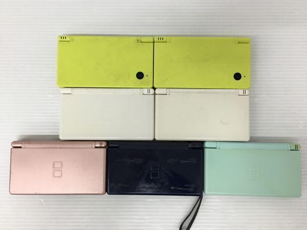 K18-765-0421-034【ジャンク】任天堂 ニンテンドーDSシリーズ 7台セット(DS Lite 5台/DSi 2台) ※7台中6台通電確認済みの画像1