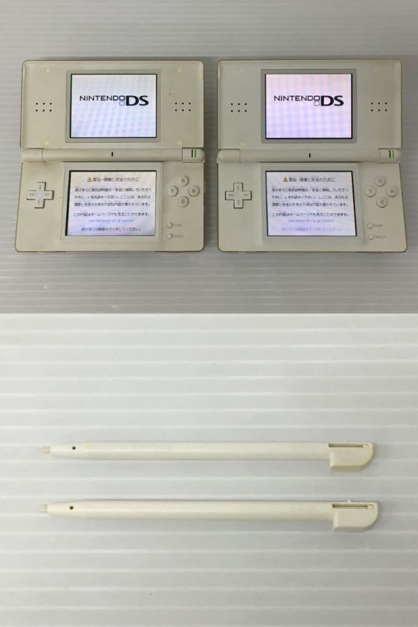 K18-765-0421-034【ジャンク】任天堂 ニンテンドーDSシリーズ 7台セット(DS Lite 5台/DSi 2台) ※7台中6台通電確認済みの画像3