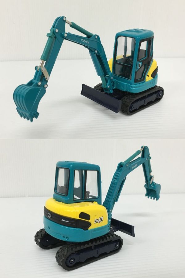 K18-792-0425-069【現状品】KOMATSU/Kubota/HITACHI/CATERPILLAR/TADANO ミニカー ショベルカー/ブルドーザー他 重機 9台セット_画像4