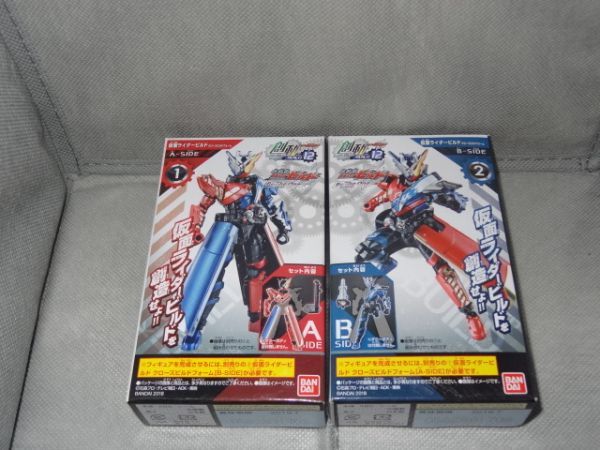 ★新品★創動 仮面ライダービルド BUILD12 「①②仮面ライダービルド クローズビルドフォーム A-SIDE+B-SIDE」 装動_画像1