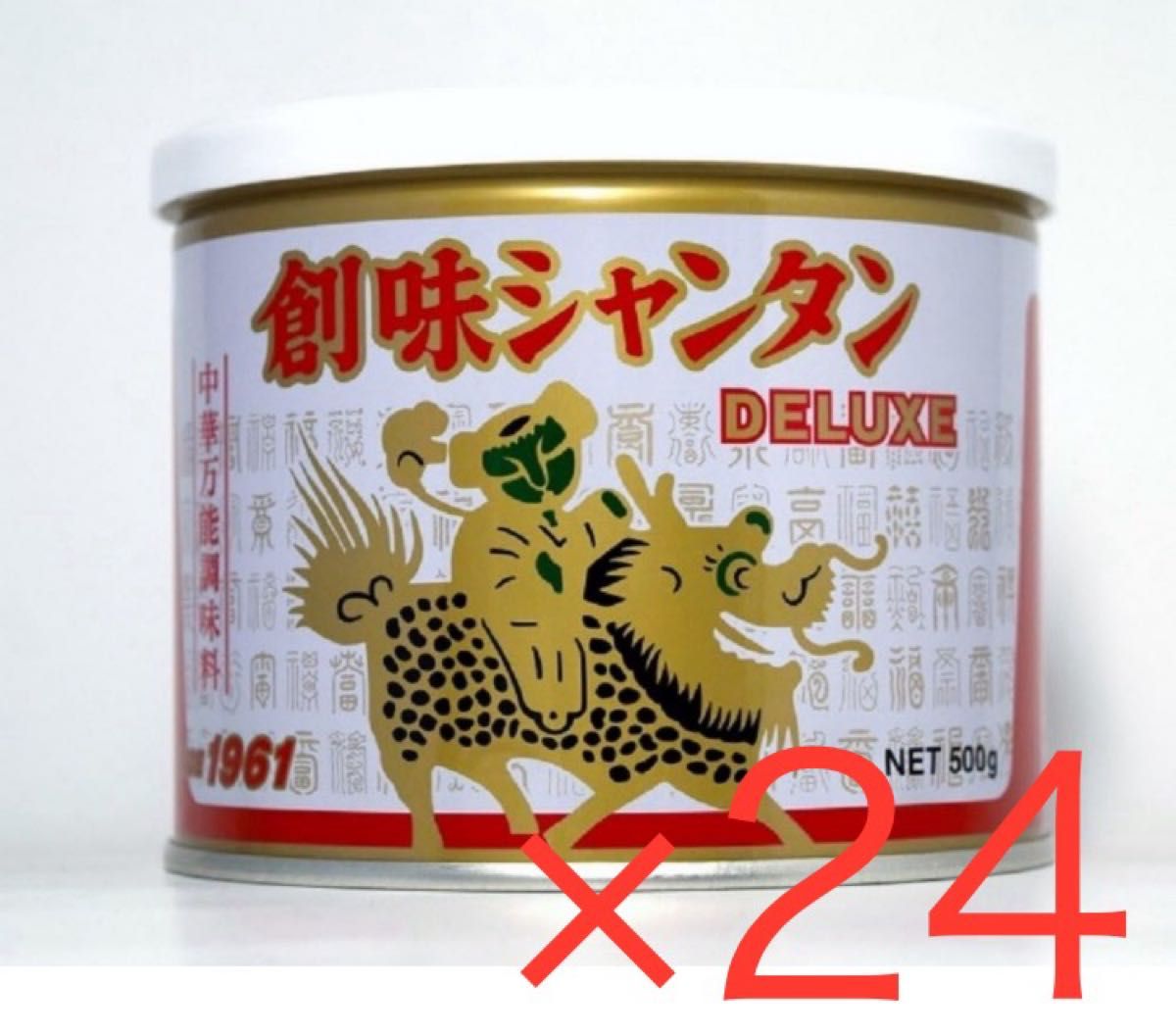 【訳アリ大特価！24個セット!】創味食品 創味シャンタンDELUXE 500g 24個