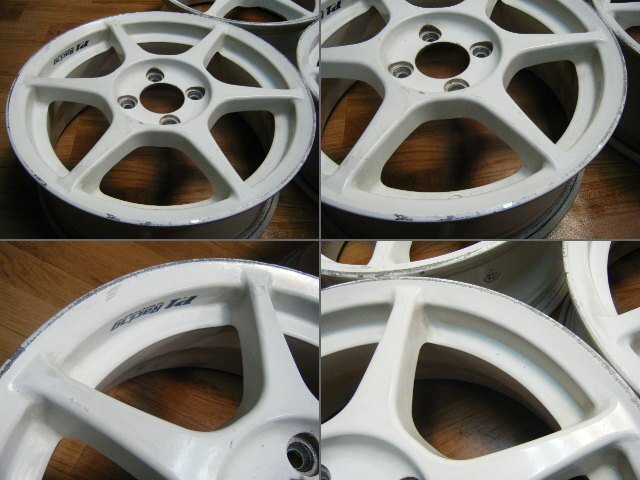 IB-185 P1レーシング P1 RACING 15×5.5J 4H-100 +42 (4本) 送料は全国一律5500円 離島を除くの画像9