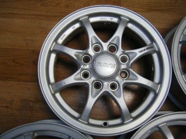 IB-195 レイズ RAYS VOLK RACING GR-N 13×4.5J 4H-110・114.3 +43 (4本) 希少 ボルク 送料は全国一律3300円 離島を除く_画像4