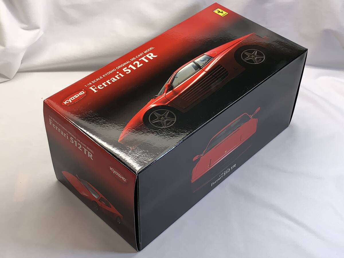 未展示品 京商 1/18 フェラーリ 512TR レッド Kyosho Ferrari 512TR Red, Never displayed