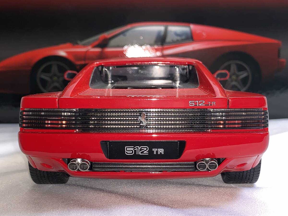 未展示品 京商 1/18 フェラーリ 512TR レッド Kyosho Ferrari 512TR Red, Never displayed