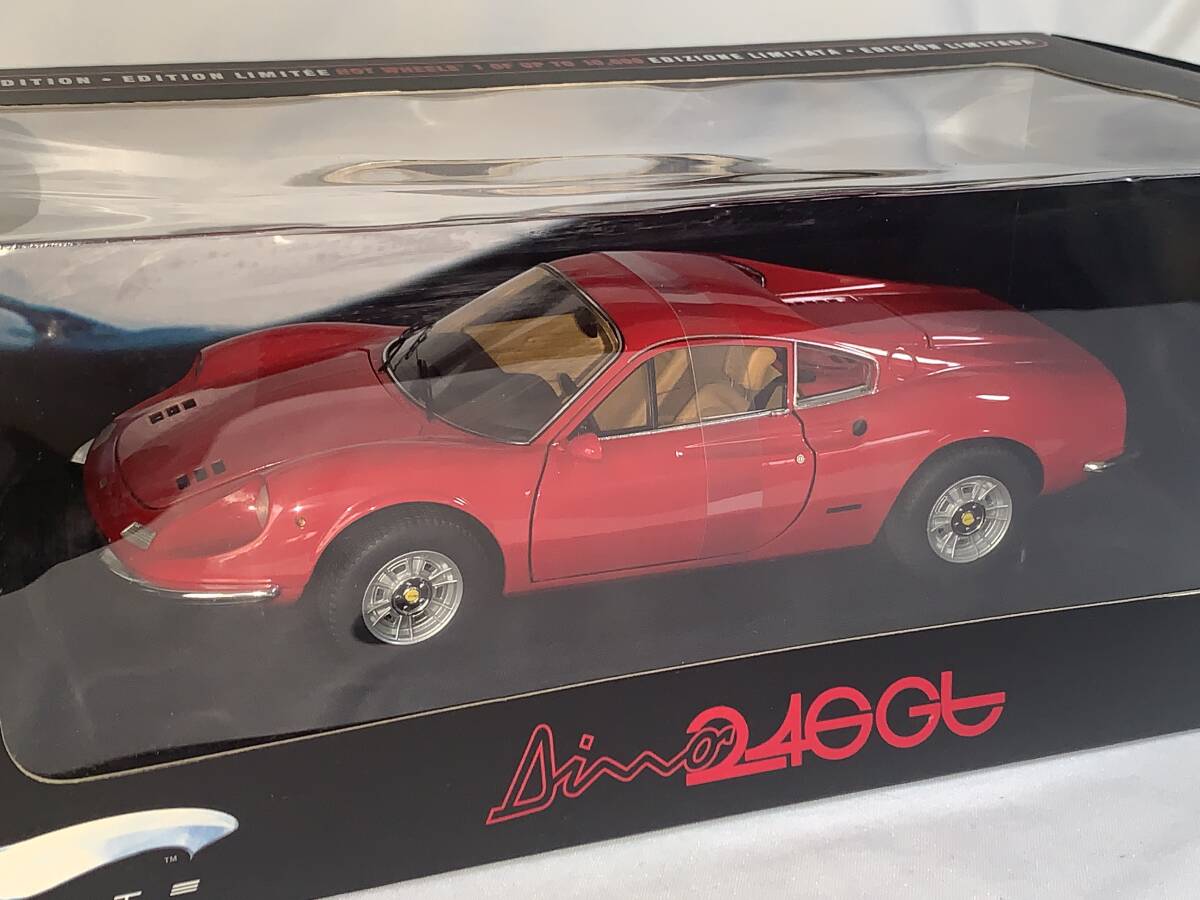 未開封 マテル エリート 1/18 フェラーリ ディーノ ホット 未開封 マテル エリート 1/18 フェラーリ ディーノ ホット