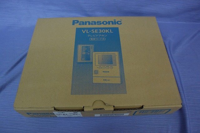 ★j☆☆未使用♪Panasonic テレビドアホン VL-SE30KL 電源コード式 親機／カメラ玄関子機_画像1