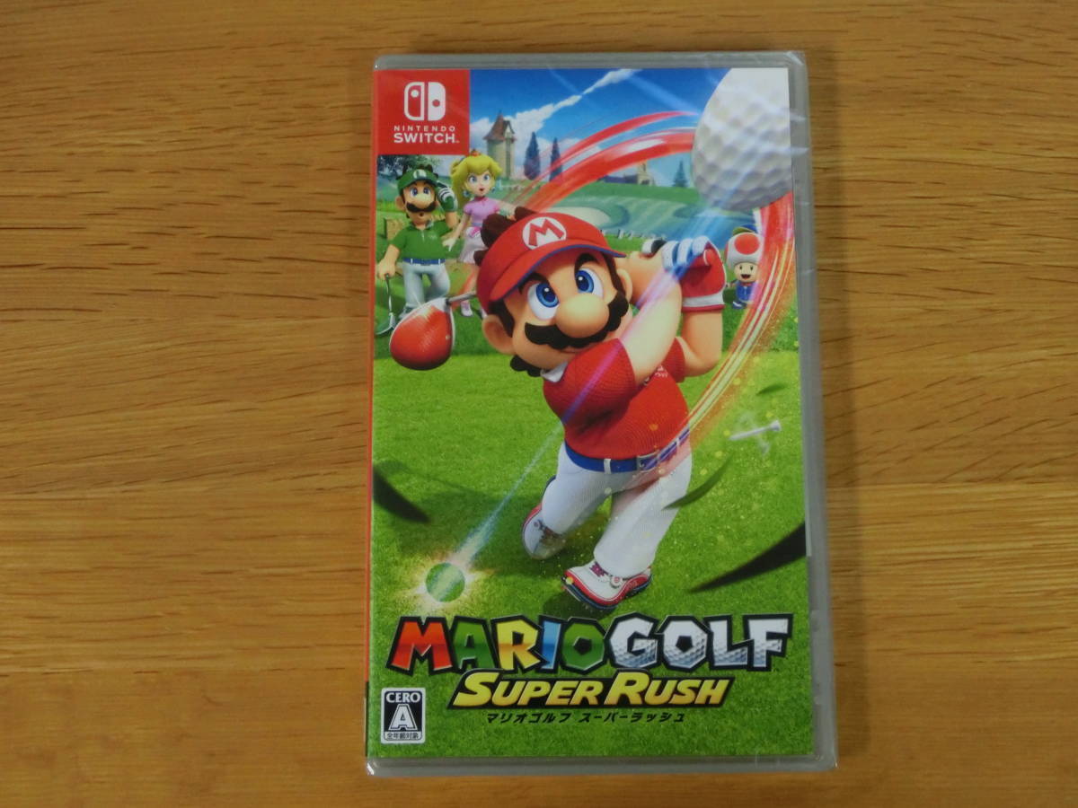 新品即決■ニンテンドースイッチ【Switch】 マリオゴルフ スーパーラッシュ　(MARIO GOLF　任天堂) _画像1