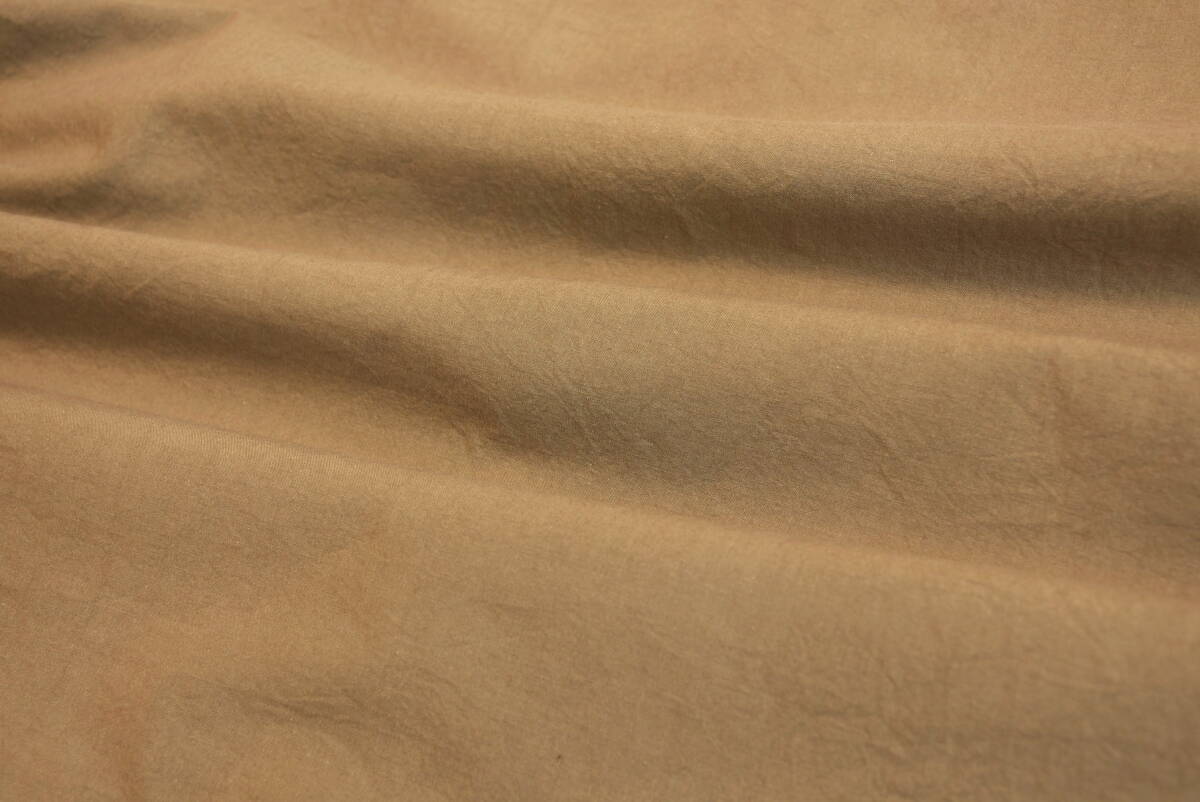 ARMEN（アーメン） 　ノーカラーシャツ / バンドカラ―シャツ size2　　　40'S POPLIN OVER DYED UTILITY BANDED COLLAR SHIRT_画像3
