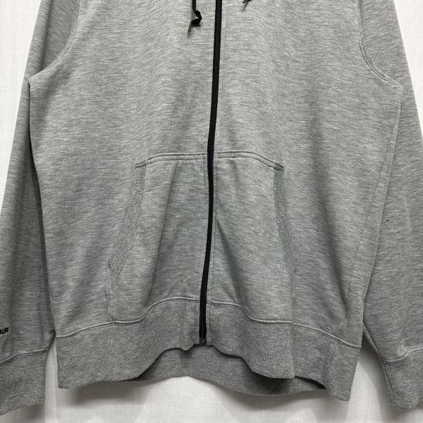 UNDERARMOUR Under Armor тренировочный полный Zip выше Parker f-ti- футбол футзал одежда -mtr6230 серый b19071