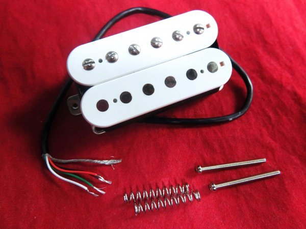 ★最安値★Gotoh Pickups／HB-Distortion-Wh-N◆国産 高品質 高精度 高出力！ハイゲイン PU ゴトー◇Neck/ネック Front/フロント White 白の画像2