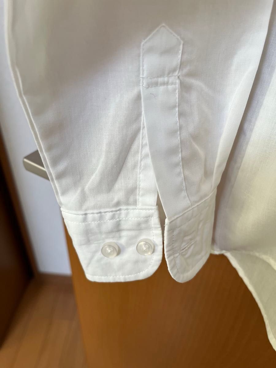 シャツ 白 長袖シャツ　130cm