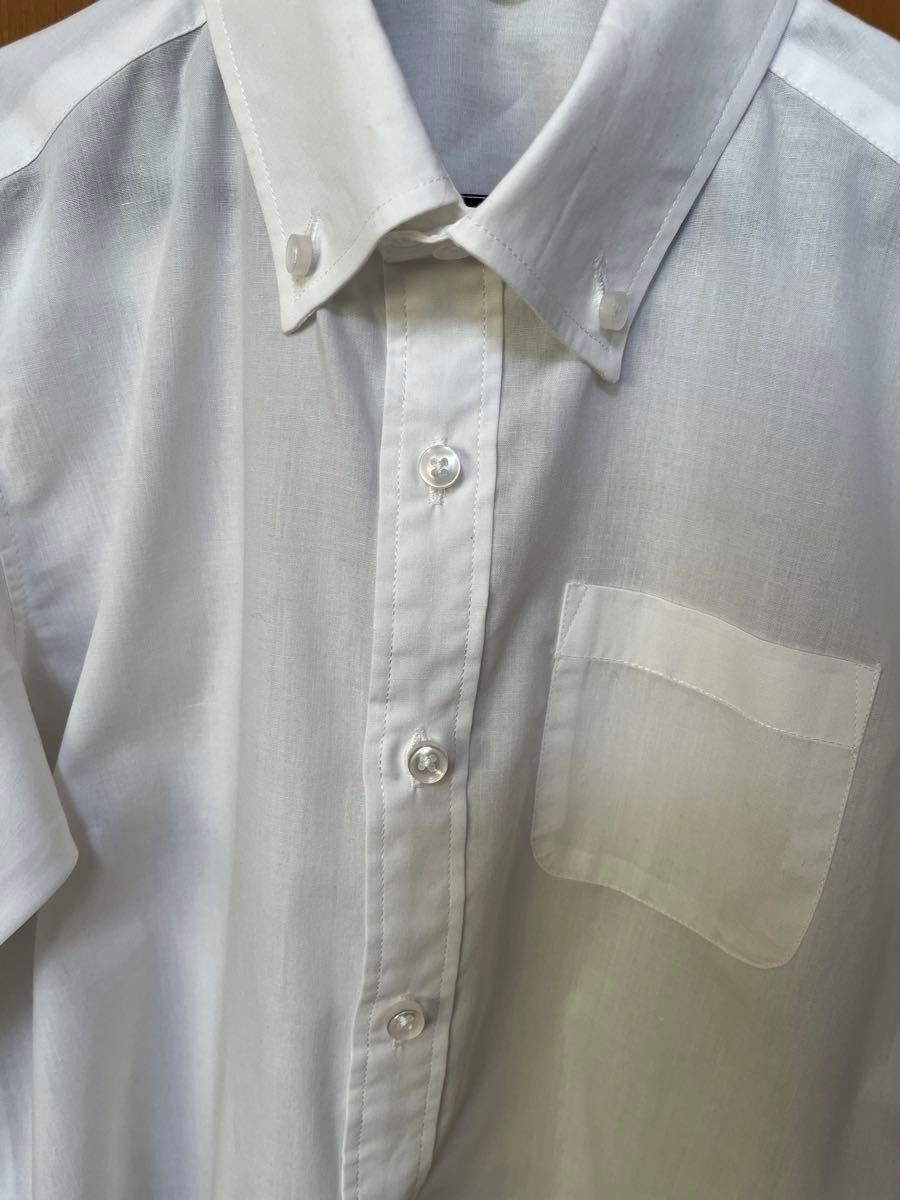シャツ 白 長袖シャツ　130cm