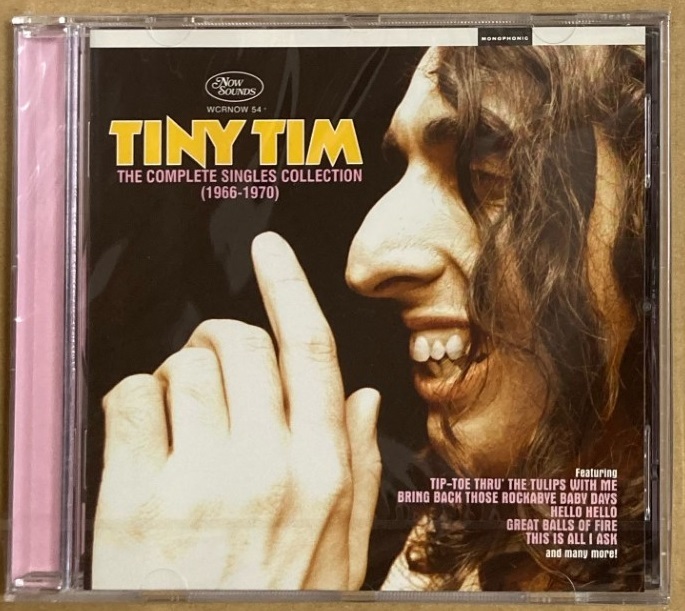 CD★TINY TIM 「THE COMPLETE SINGLES COLLECTION (1966-1970)」　タイニー・ティム、未開封_画像1