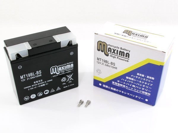 保証付バイクバッテリー YT19BL-BS BMW 61212346800 互換 R45 R45/N R45T R45T/N R65 R65LS R65T R65GS R80G/S R80ST K75 K75S K75RTの画像2